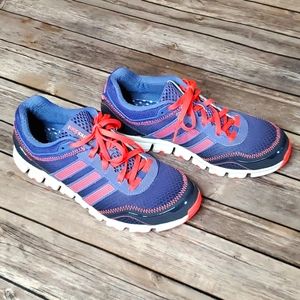 Adidas Climacool Sneakers, Women's 7.5, Purple & Coral